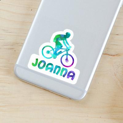 Joanna Sticker Biker Laptop Image