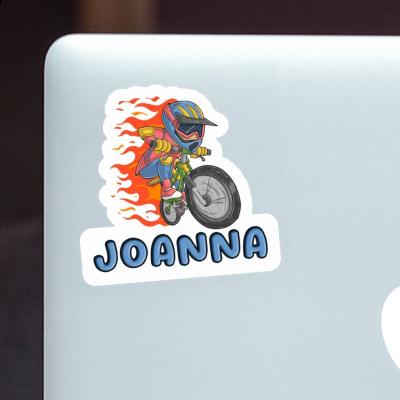 Joanna Aufkleber Biker Laptop Image