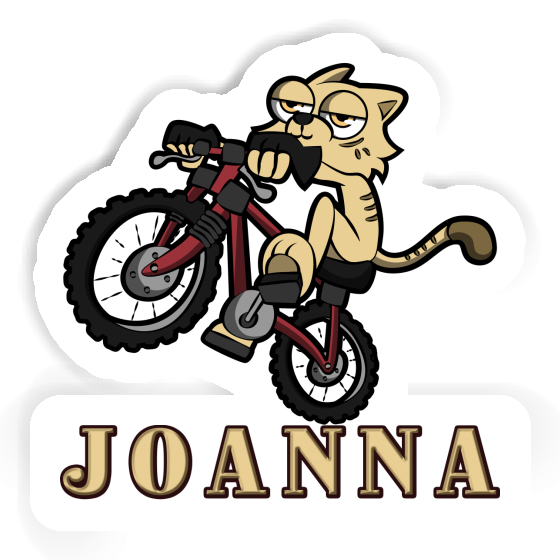 Sticker Bicycle Joanna Notebook Image