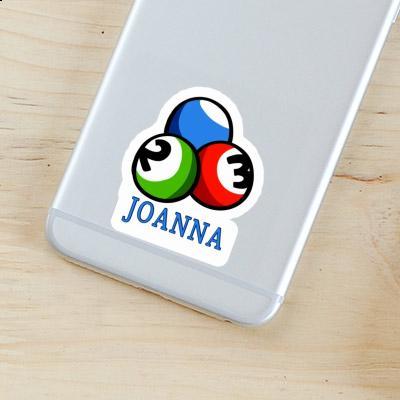 Billiard Ball Sticker Joanna Notebook Image