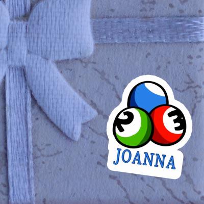 Autocollant Boule de billard Joanna Image