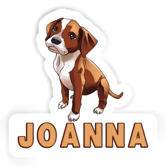 Sticker Boxer Joanna Laptop Image