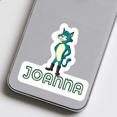 Sticker Standing Cat Joanna Image