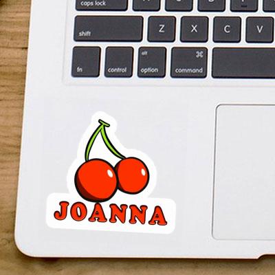 Joanna Sticker Cherry Laptop Image