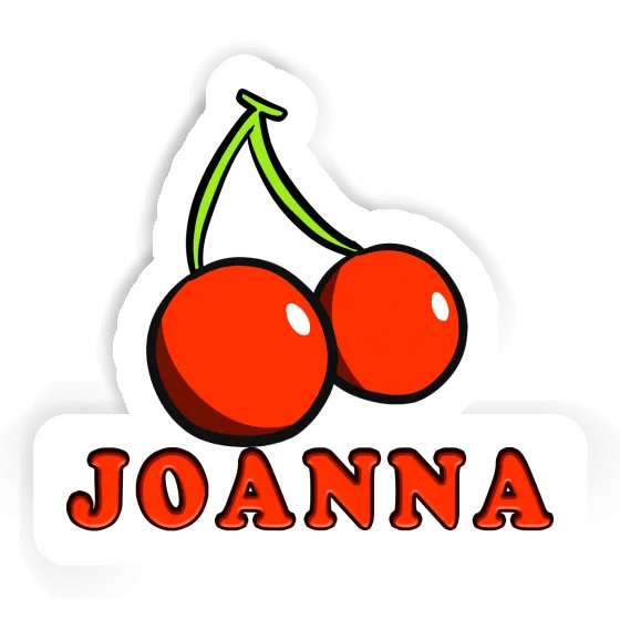 Joanna Sticker Cherry Notebook Image