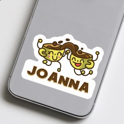 Sticker Kaffee Joanna Laptop Image