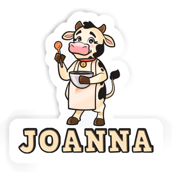 Cow Sticker Joanna Notebook Image