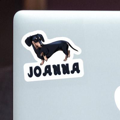 Joanna Sticker Dachshund Notebook Image