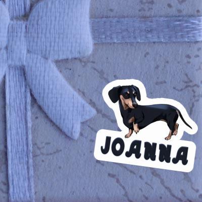 Joanna Sticker Dachshund Laptop Image