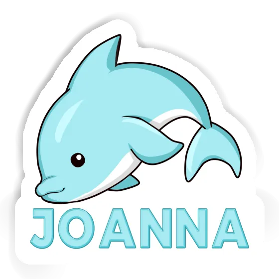 Dolphin Sticker Joanna Notebook Image