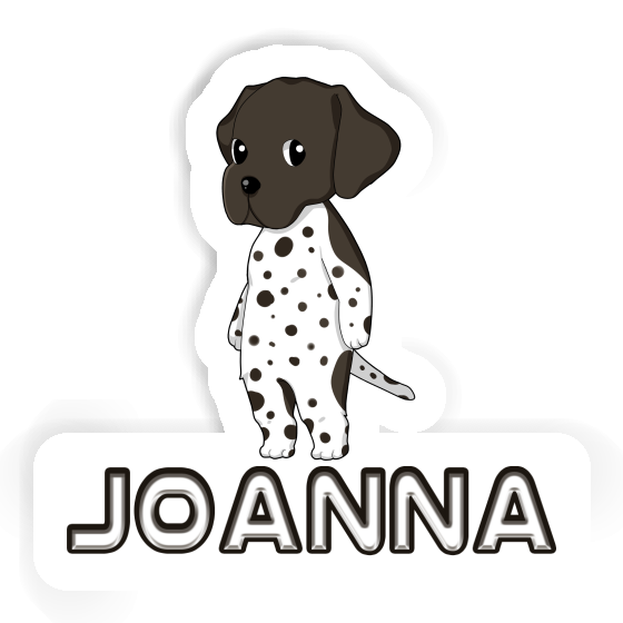 Sticker Joanna German Shorthaired Pointer Gift package Image