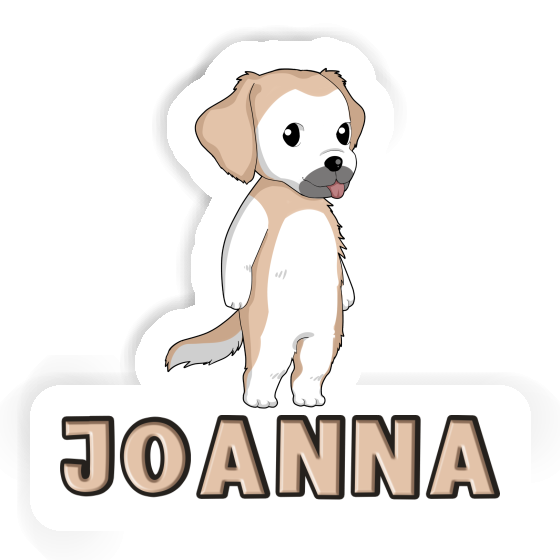 Joanna Aufkleber Golden Retriever Notebook Image