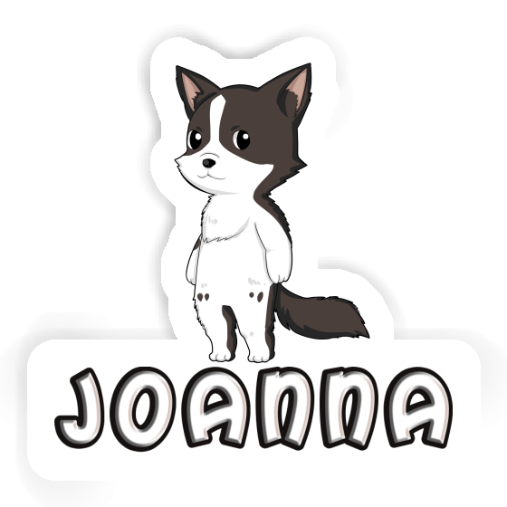 Sticker Border Collie Joanna Gift package Image