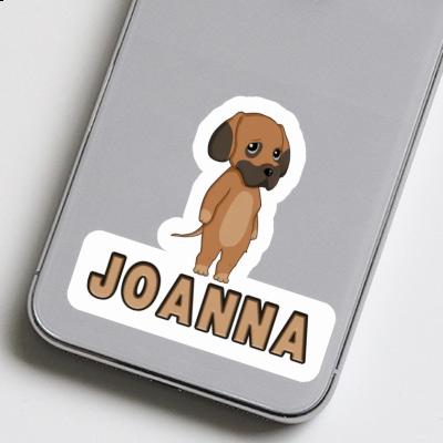 Sticker Joanna German Mastiff Laptop Image