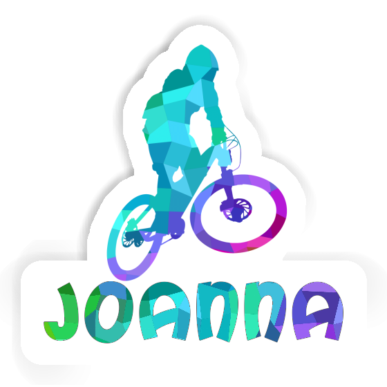 Sticker Downhiller Joanna Laptop Image