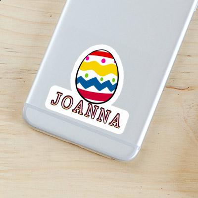 Easter Egg Sticker Joanna Notebook Image