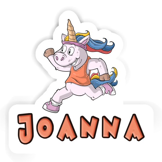 Sticker Joanna Runner Notebook Image