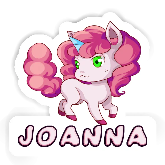 Unicorn Sticker Joanna Image