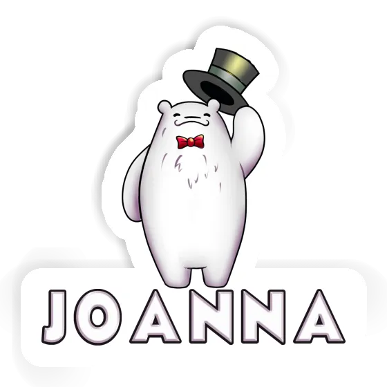 Sticker Icebear Joanna Laptop Image