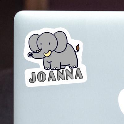 Autocollant Éléphant Joanna Laptop Image