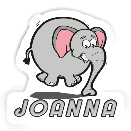 Joanna Sticker Elephant Laptop Image