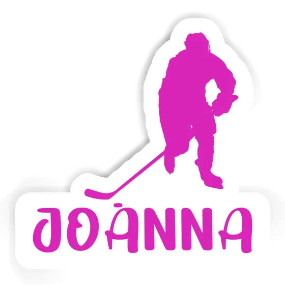 Sticker Joanna Hockey Player Gift package Image