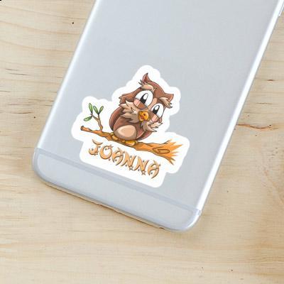 Joanna Sticker Owl Notebook Image