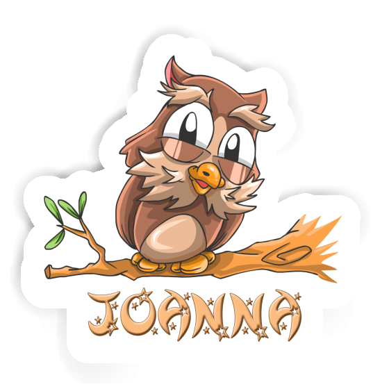 Joanna Sticker Owl Image