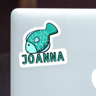 Sticker Fish Joanna Notebook Image