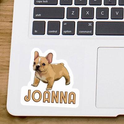 Joanna Aufkleber Bulldogge Laptop Image