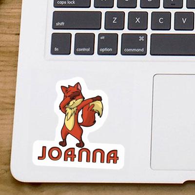 Sticker Joanna Dabbing Fox Gift package Image