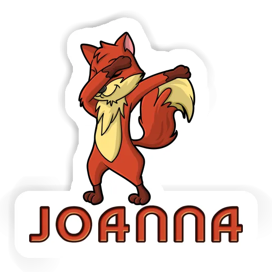 Autocollant Renard Joanna Laptop Image