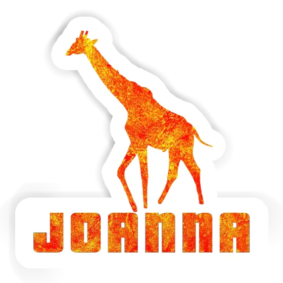 Joanna Autocollant Girafe Gift package Image