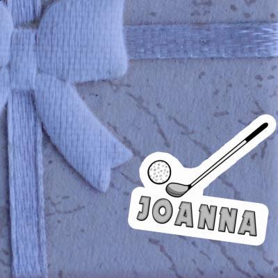 Sticker Joanna Golf Club Notebook Image