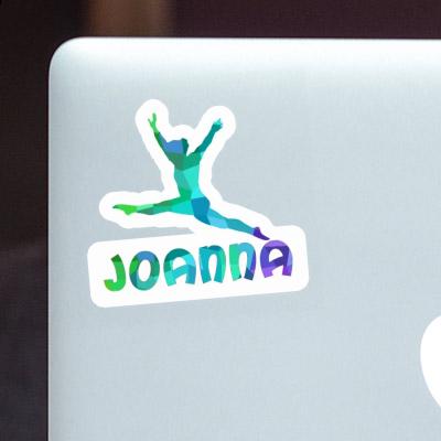 Joanna Sticker Gymnast Laptop Image