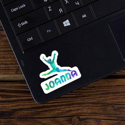 Gymnastin Sticker Joanna Laptop Image