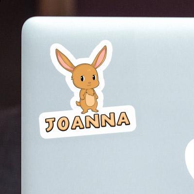 Joanna Sticker Easter Bunny Image