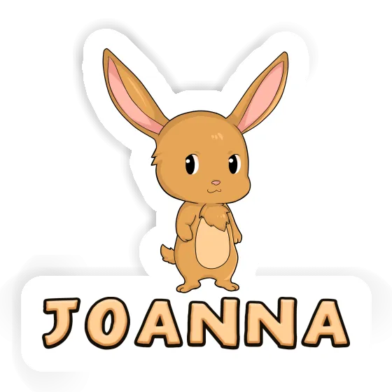 Joanna Sticker Easter Bunny Notebook Image