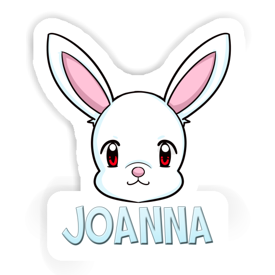 Aufkleber Hase Joanna Notebook Image