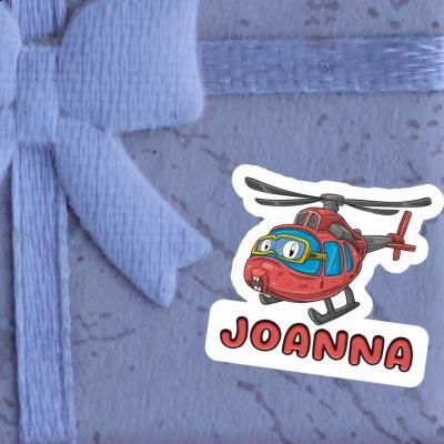 Sticker Helicopter Joanna Notebook Image