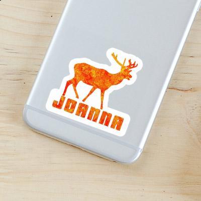 Deer Sticker Joanna Notebook Image