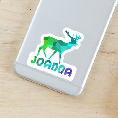 Deer Sticker Joanna Laptop Image