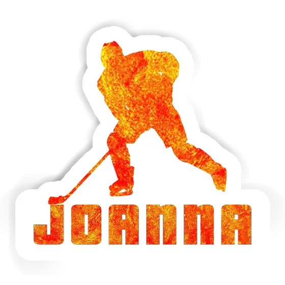 Sticker Eishockeyspieler Joanna Laptop Image