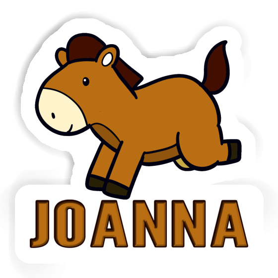 Sticker Horse Joanna Notebook Image