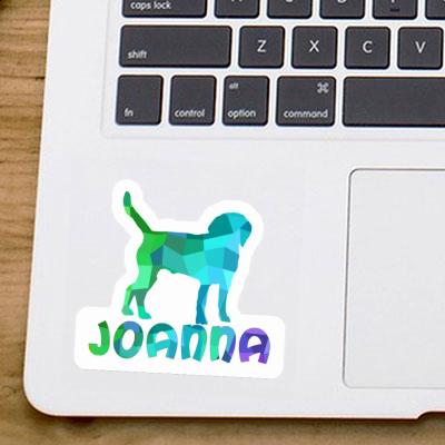 Aufkleber Joanna Hund Laptop Image