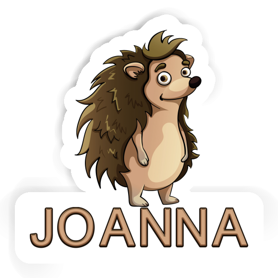 Hedgehog Sticker Joanna Notebook Image