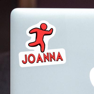 Sticker Runner Joanna Laptop Image