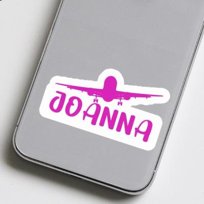 Sticker Joanna Airplane Notebook Image