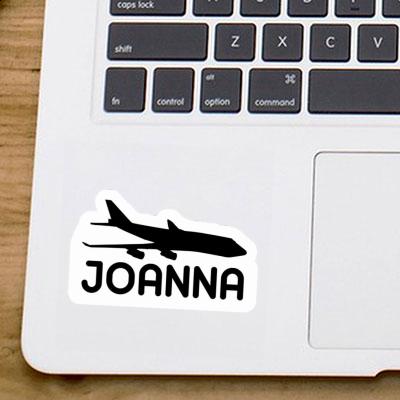 Jumbo-Jet Autocollant Joanna Notebook Image