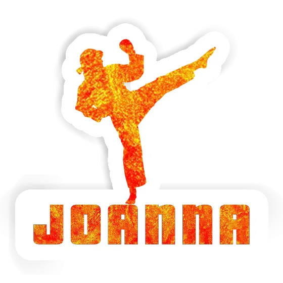 Karateka Sticker Joanna Gift package Image